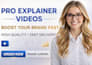 create saas explainer demo videos futuristic ai product videos